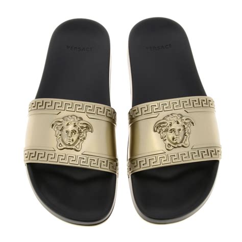 sandalias para hombre versace|Zapatos de marca para hombre .